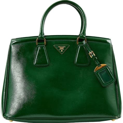 prada light green bag|Prada milano green handbag.